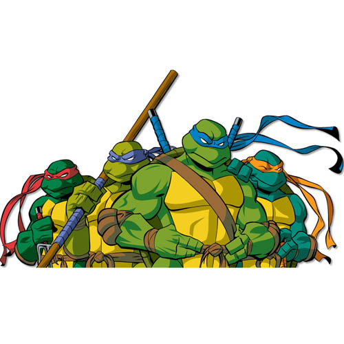 Ninja Turtle Logo 05 vinyl decal